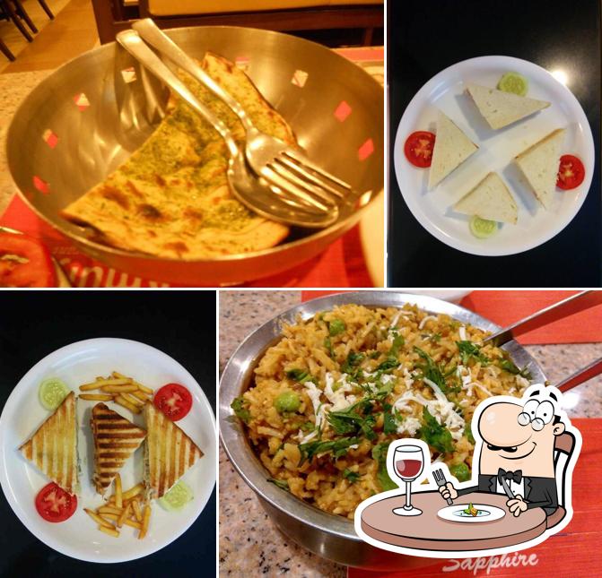 Meals at Amulya Veg Restaurant