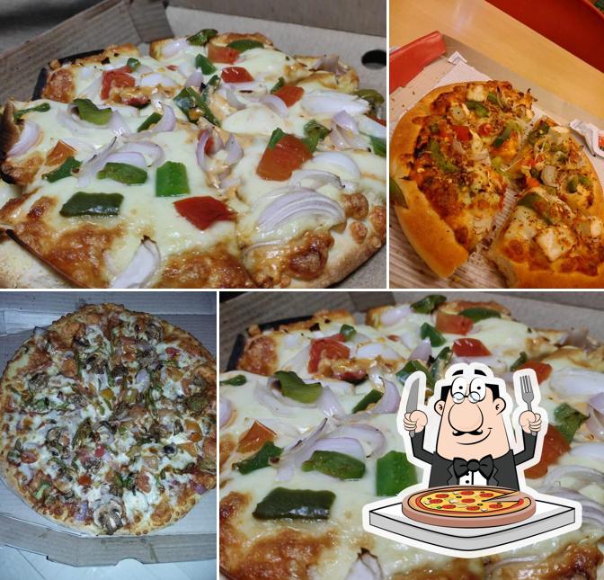Order different variants of pizza