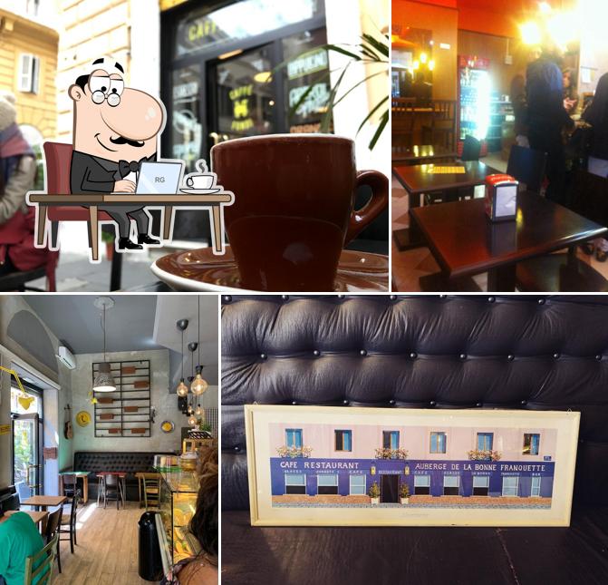 Siediti a un tavolo di Caffè Fondi