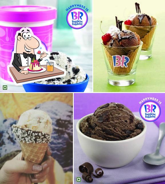 Enjoy one of the sweet dishes