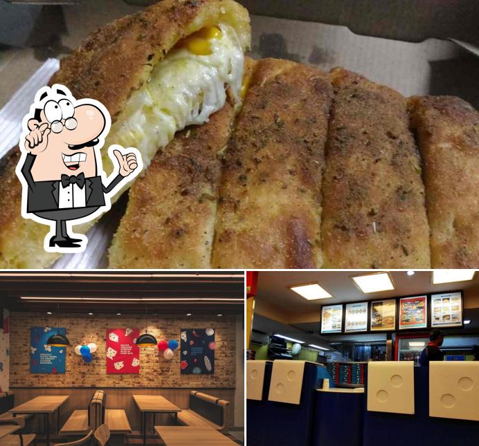 Domino's Pizza Himayat Nagar, Hyderabad is distinguished by interior and food