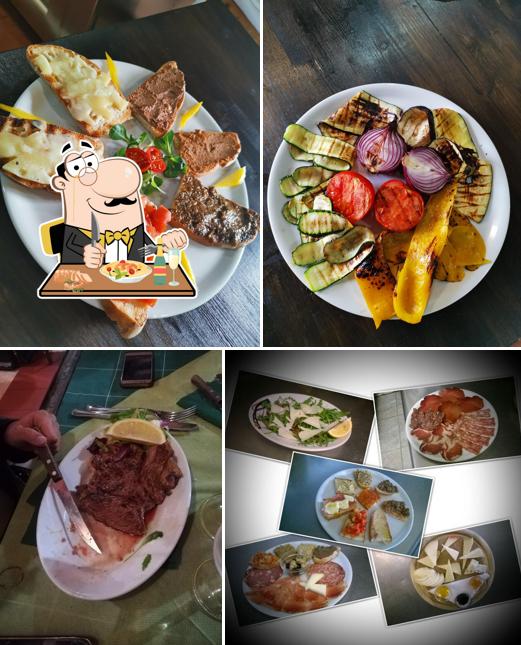 Cibo al Trattoria Pizzeria Il Nibbio