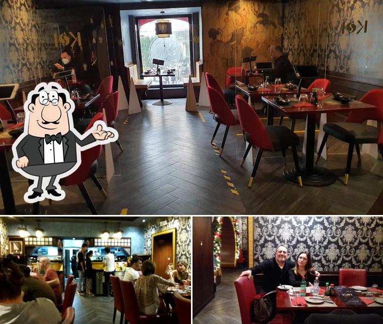 Siediti a un tavolo di Koi Sushi Restaurant