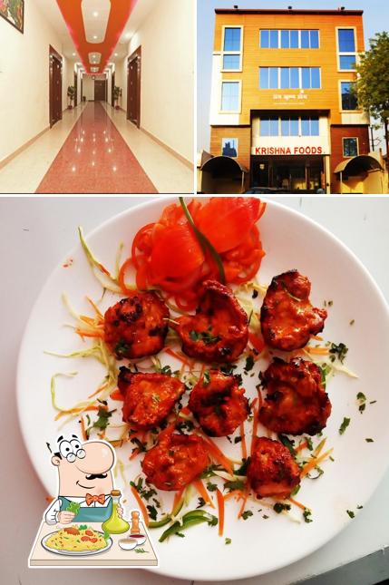 Meals at Krishna foods Hotel & Restaurants