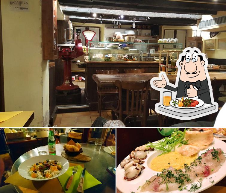 Cibo al Ristorante La Cantina Venezia