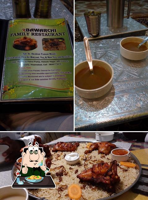Food at New Bawarchi Family Restaurant
