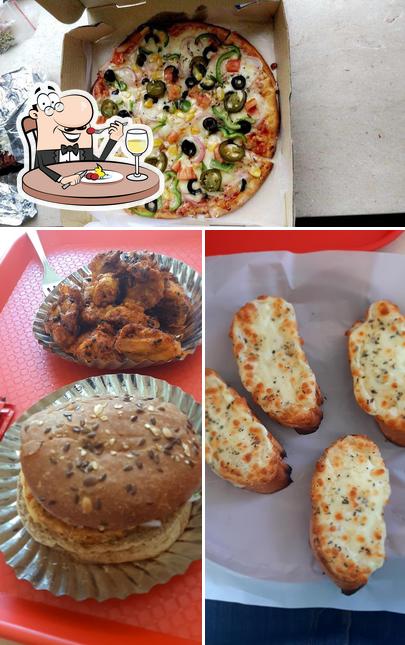 Food at Happy Sandwich ( Pizza Factory)