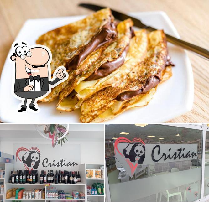 La immagine di interni e cibo da Bar e pasticceria Cristian