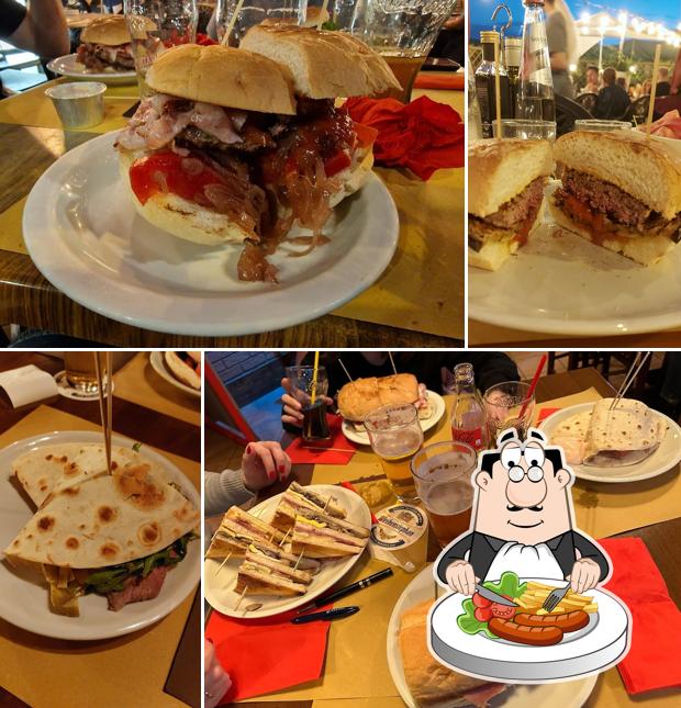 Panino con maiale stirato al Boombastic Pub VE