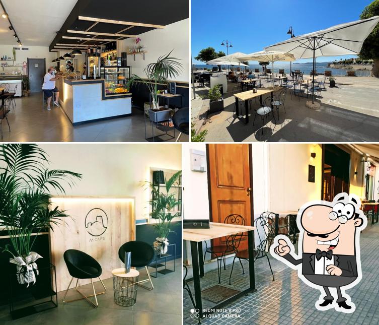 Gli interni di M Café Bistrot