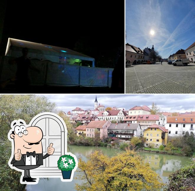 Goditi la vista dagli esterni di Pub pri Vodnjaku