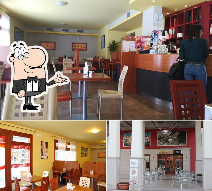 Gli interni di Bar Ristorante Borgonuovo