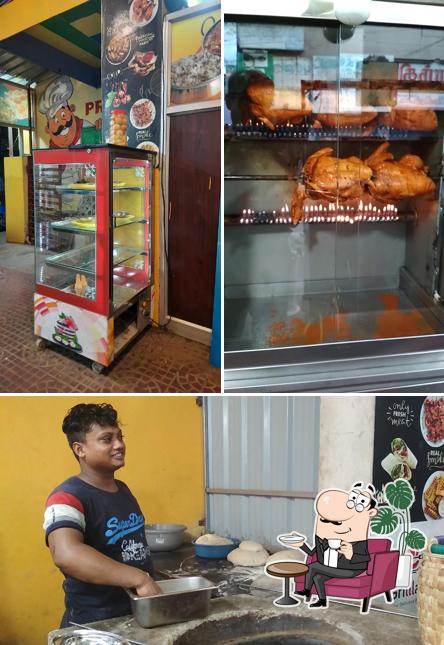 The interior of PRP food court