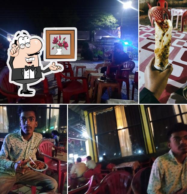 The interior of Raju Egg Roll