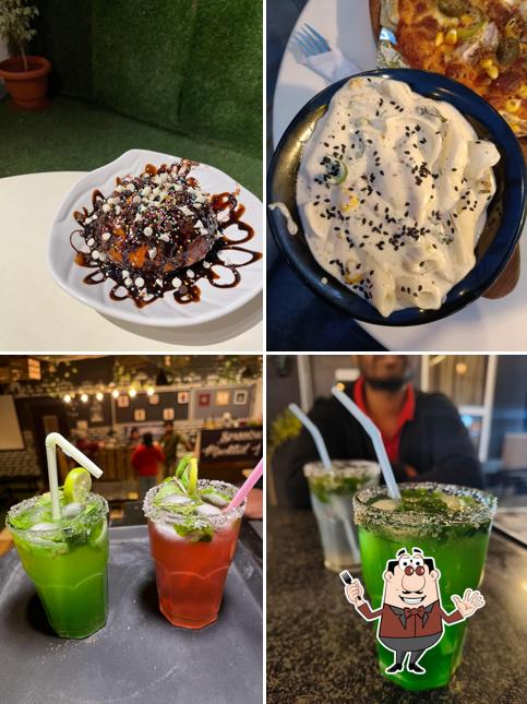 Food at Sparrows Rooftop Cafe
