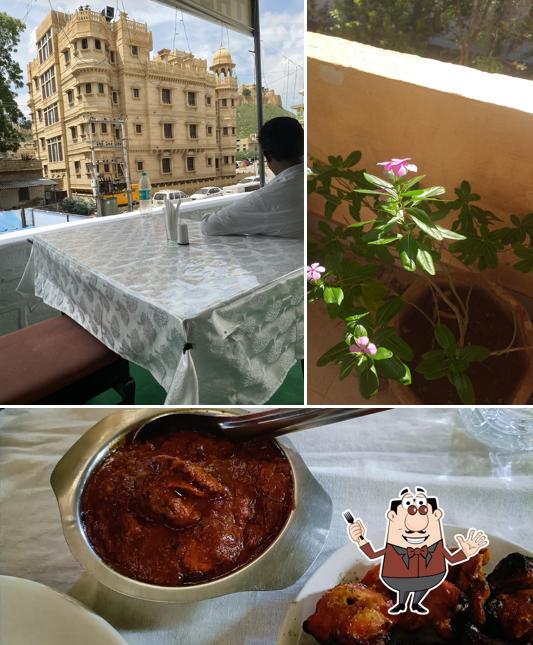 Food at Restaurant The Golden Fort