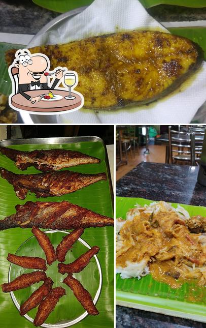 Food at Yuga Restaurant