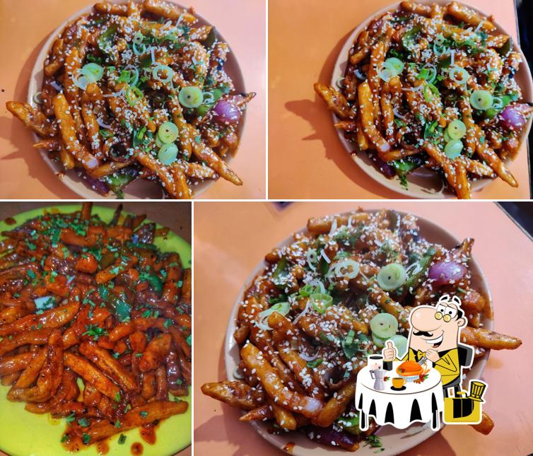Food at The real China town
