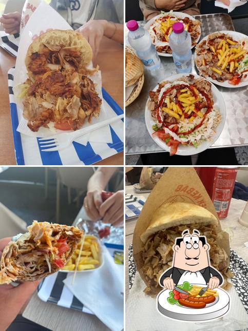 Panino con maiale stirato al Turkish Kebab