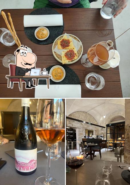 Tra le varie cose da Qualia si possono trovare la interni e vino