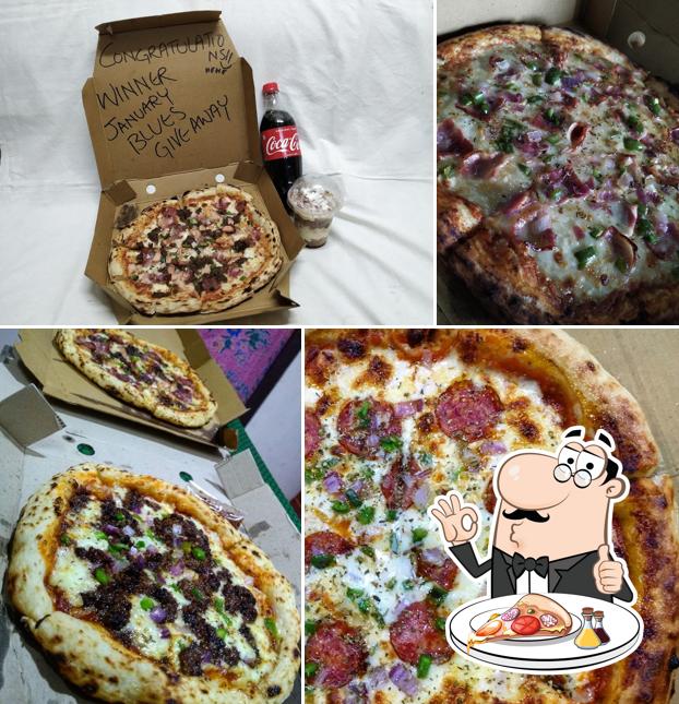 At The Twisted Sisters Pizzeria, you can try pizza