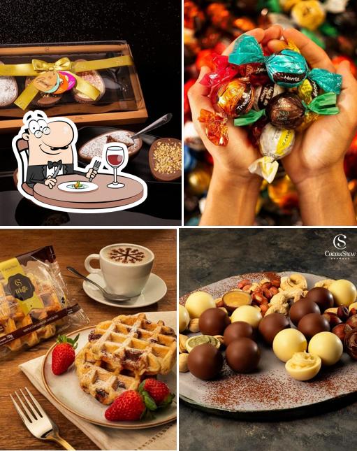 Platos en Cacau Show - Chocolates