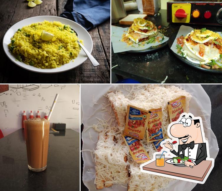 Meals at Maa Durga cafe, Thergaon