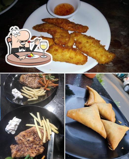 Food at Cafe metro