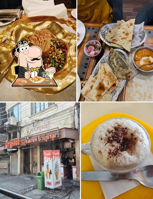 Food at Crystal Restaurant