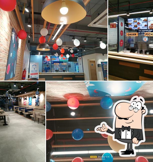 The interior of Domino's Pizza RC Tower, Mukerian