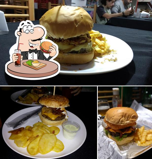 Os hambúrgueres do Garagem Gourmet irão satisfazer diferentes gostos
