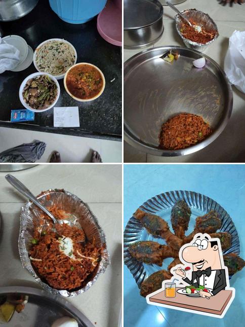 Food at Gurukrupa Hotel