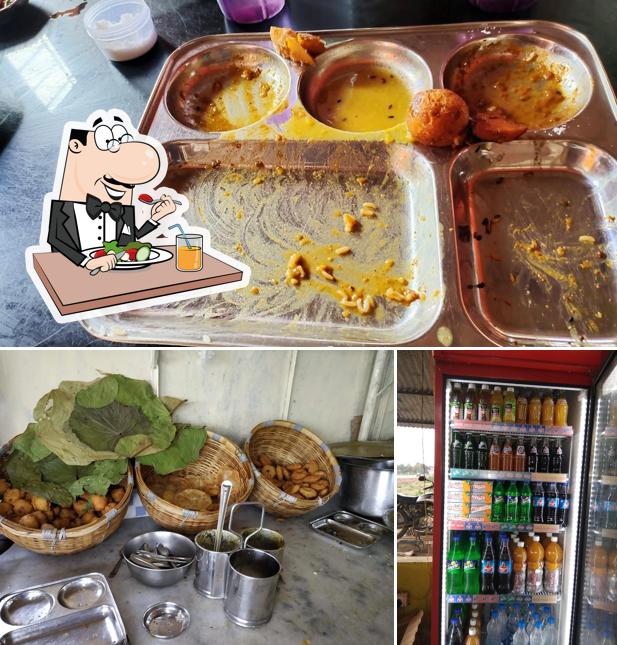This is the image depicting food and beverage at Hare Krishna Restaurant