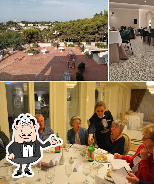 La foto della interni e tavolo da pranzo di La Silvana