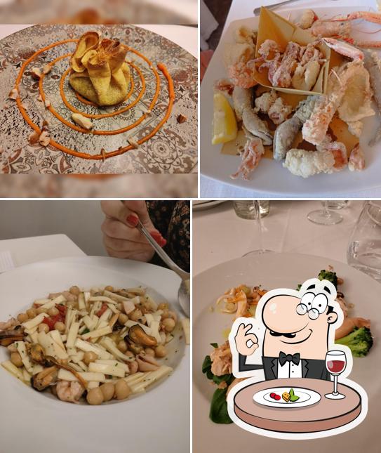 Platti al Ristorante La Scogliera