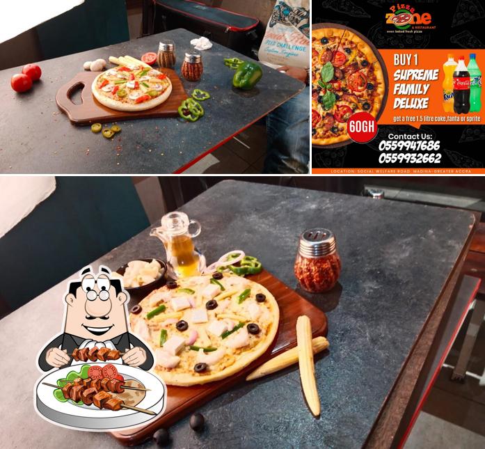 Meals at Pizza Zone Morbi