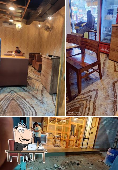 The interior of Handi Darbar