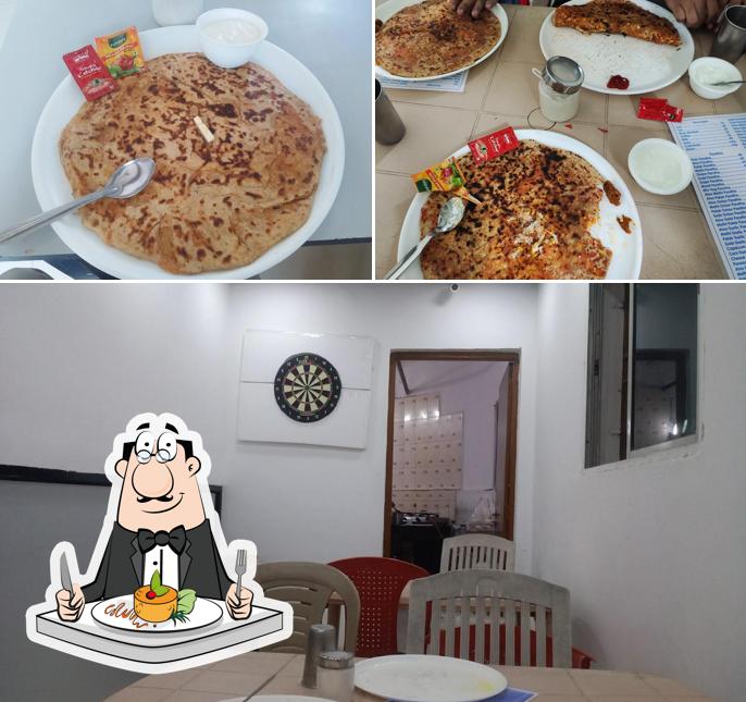 Check out the image displaying food and interior at Hari Narayan Nashta House
