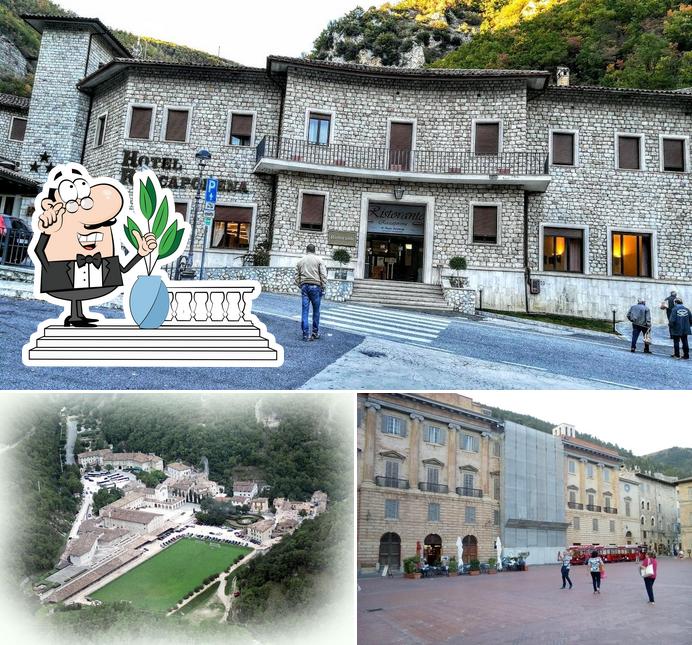 Gli esterni di Hotel Roccaporena