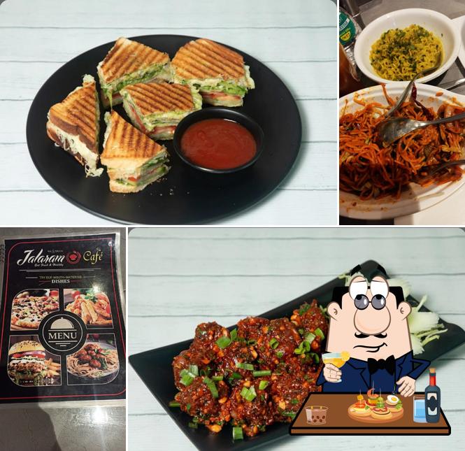 Have a sandwich at Jalaram café and mess and tiffin centre