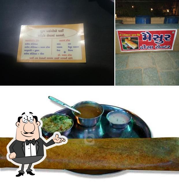 Check out how Mysore Dosa Center looks inside