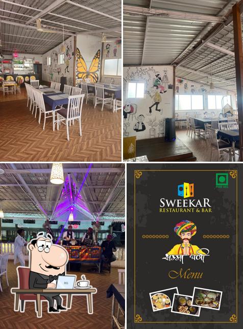 The interior of PURE VEG SWEEKAR RESTAURANT & BAR