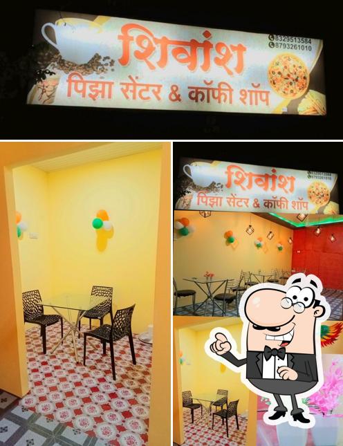 The interior of Shivansh pizza center& coffee shop