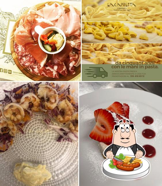 Cibo al Trattoria La Capretta Di Capra A. Maria & .C .. Sas