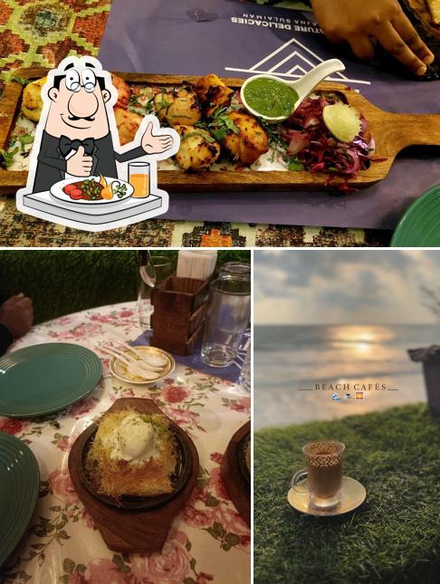 Meals at Zuti beachcafe