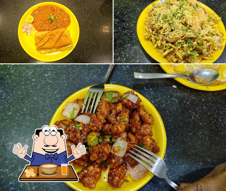 Meals at Aryan Chat and Chappati Restaurant