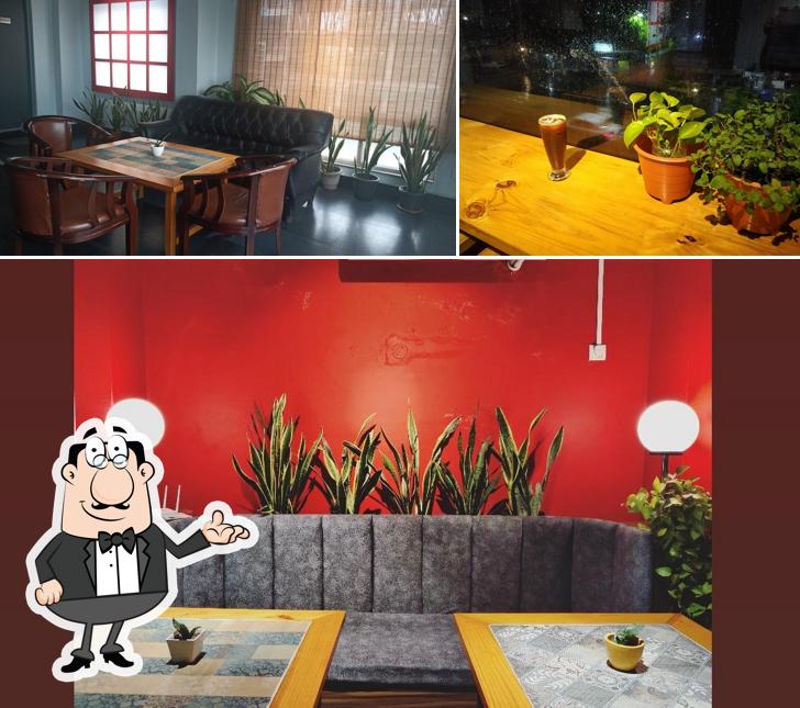 The image of Cafe Andante Siliguri (Korean cafe & Restaurant)’s interior and beer The image of Cafe Andante Siliguri (Korean cafe & Restaurant)’s interior and beer