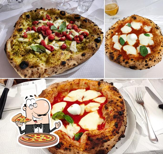 Ordina tra le molte varianti di pizza
