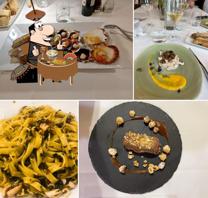 Platti al La Pergola Trattoria con alloggio