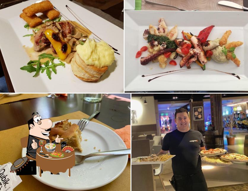 Platti al Magma X restavracija Etna